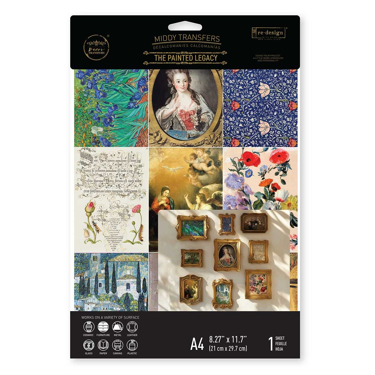 Redesign with Prima Redesign - Decor Transfer A4 - The Painted Legacy