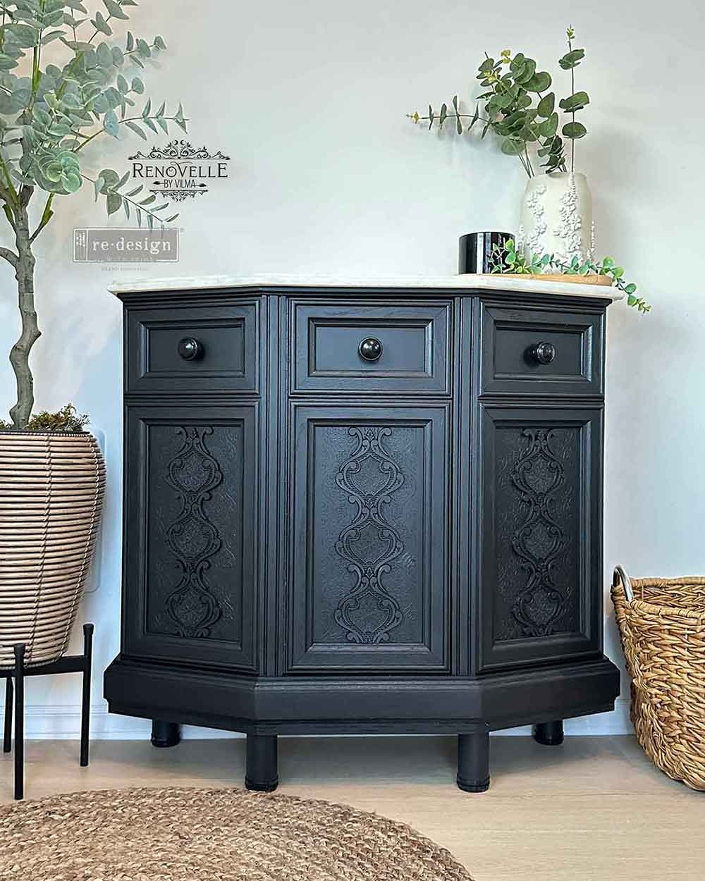 Redesign with Prima Redesign - Mould - Darling Damask (CECE)