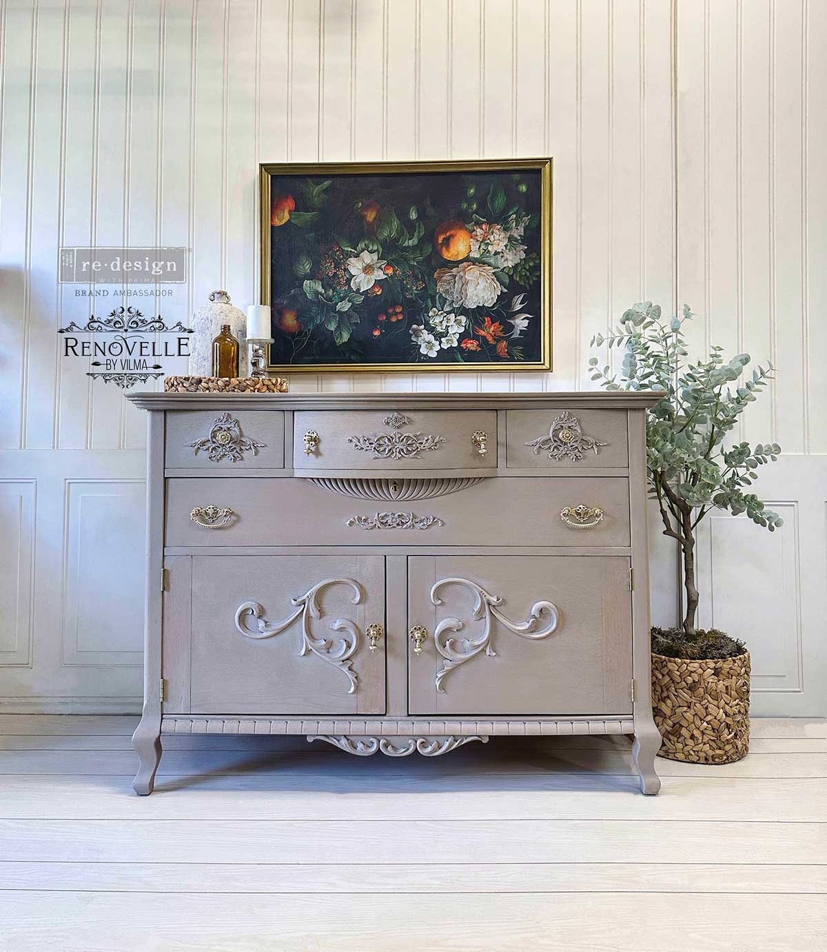 Redesign with Prima Redesign - Mould  - Majestic Flourish (KACHA)