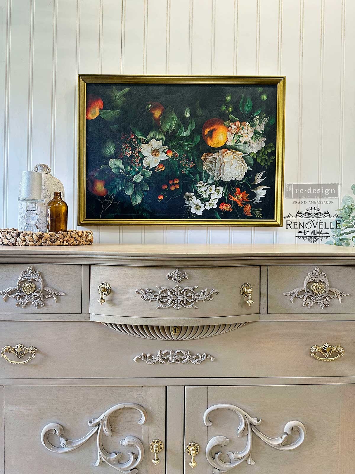 Redesign with Prima Redesign - Mould  - Majestic Flourish (KACHA)