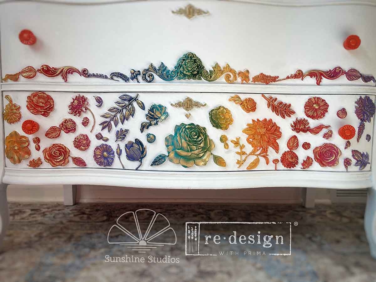 Redesign with Prima Redesign - Mould  - Lavish Swirls (KACHA)