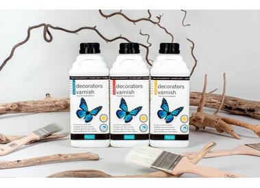 HOW TO USE POLYVINE DECORATORs VARNISH