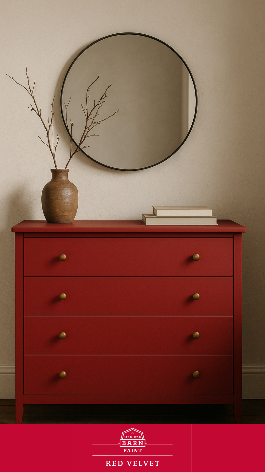 Old Red Barn - PAINT Old Red Barn - PAINT - Red Velvet - 500ml