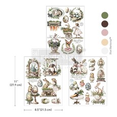 Redesign with Prima Redesign - Decor Transfer A4 - Garden Whimsy