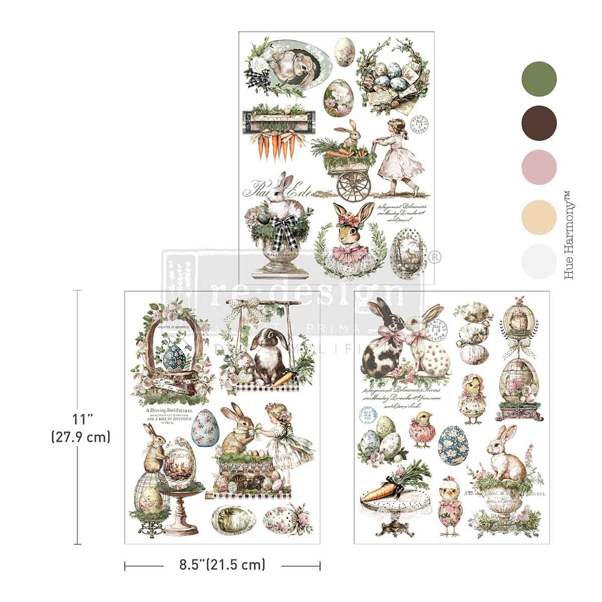 Redesign with Prima Redesign - Decor Transfer A4 - Garden Whimsy