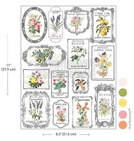 Redesign with Prima Redesign - H2O Transfer A4 - Whispers & Petals