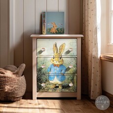 Redesign with Prima Redesign - Decoupage Fiber Paper A3 - Bunny Hollow