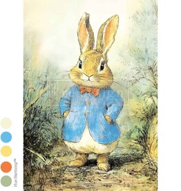 Redesign with Prima Redesign - Decoupage Fiber A3 - Bunny Hollow