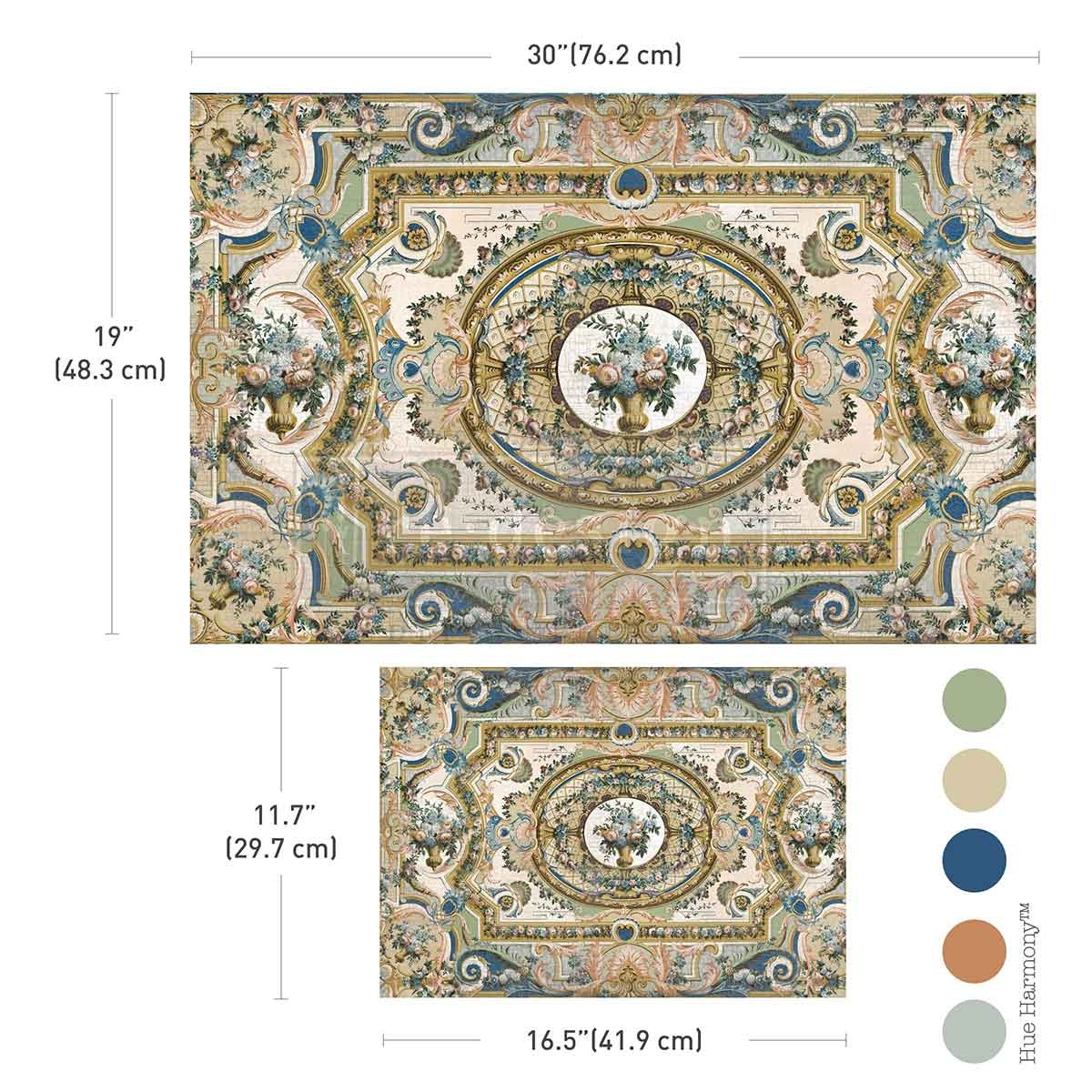 Redesign with Prima Redesign - Decoupage FIBER Paper SET - Serenade In Blue - DD