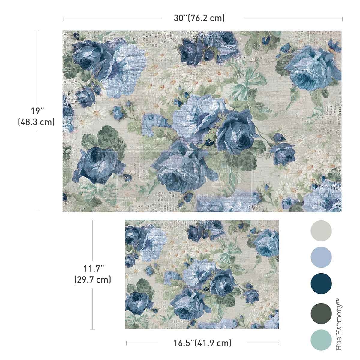 Redesign with Prima Redesign - Decoupage FIBER Paper SET - Meadow Melodies - DD