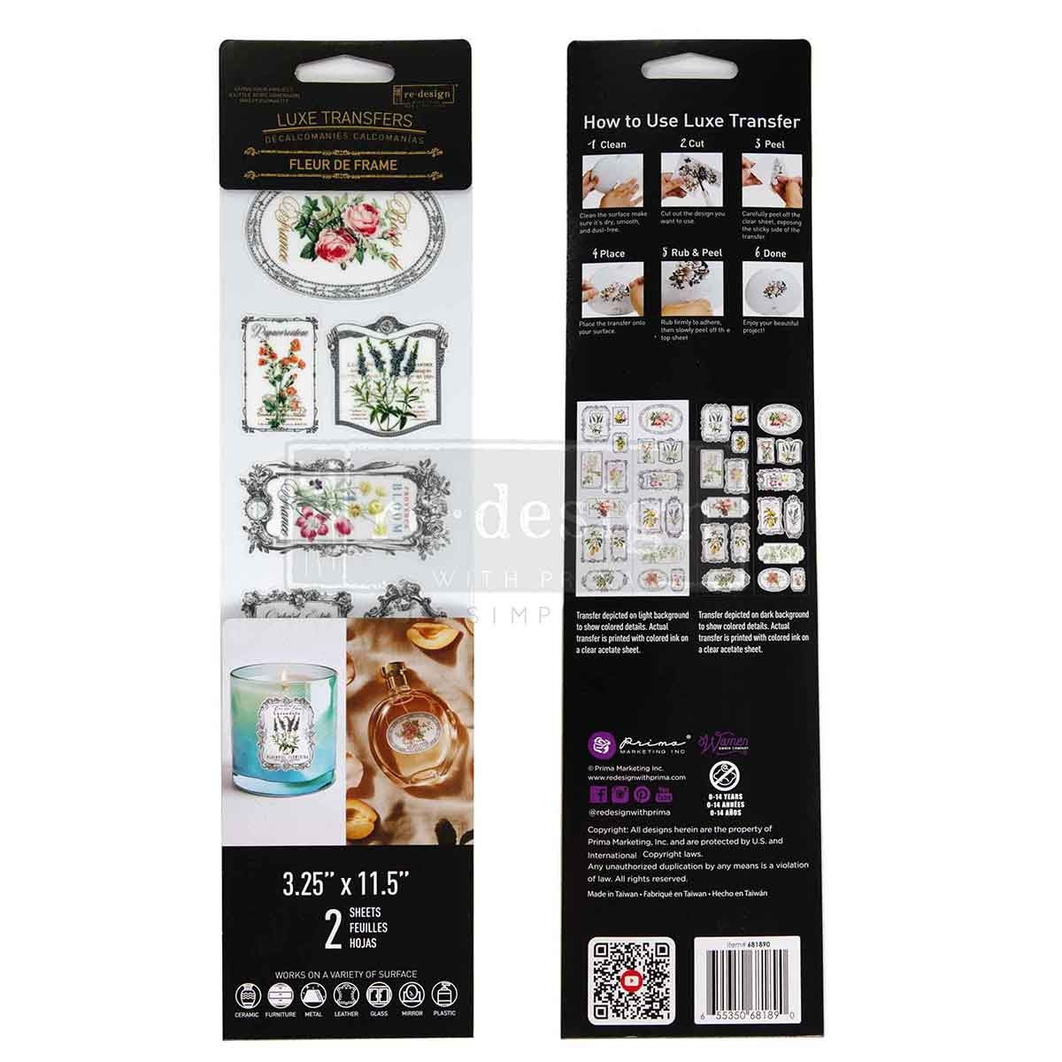 Redesign with Prima Redesign - Luxe Transfer - Fleur De Frame