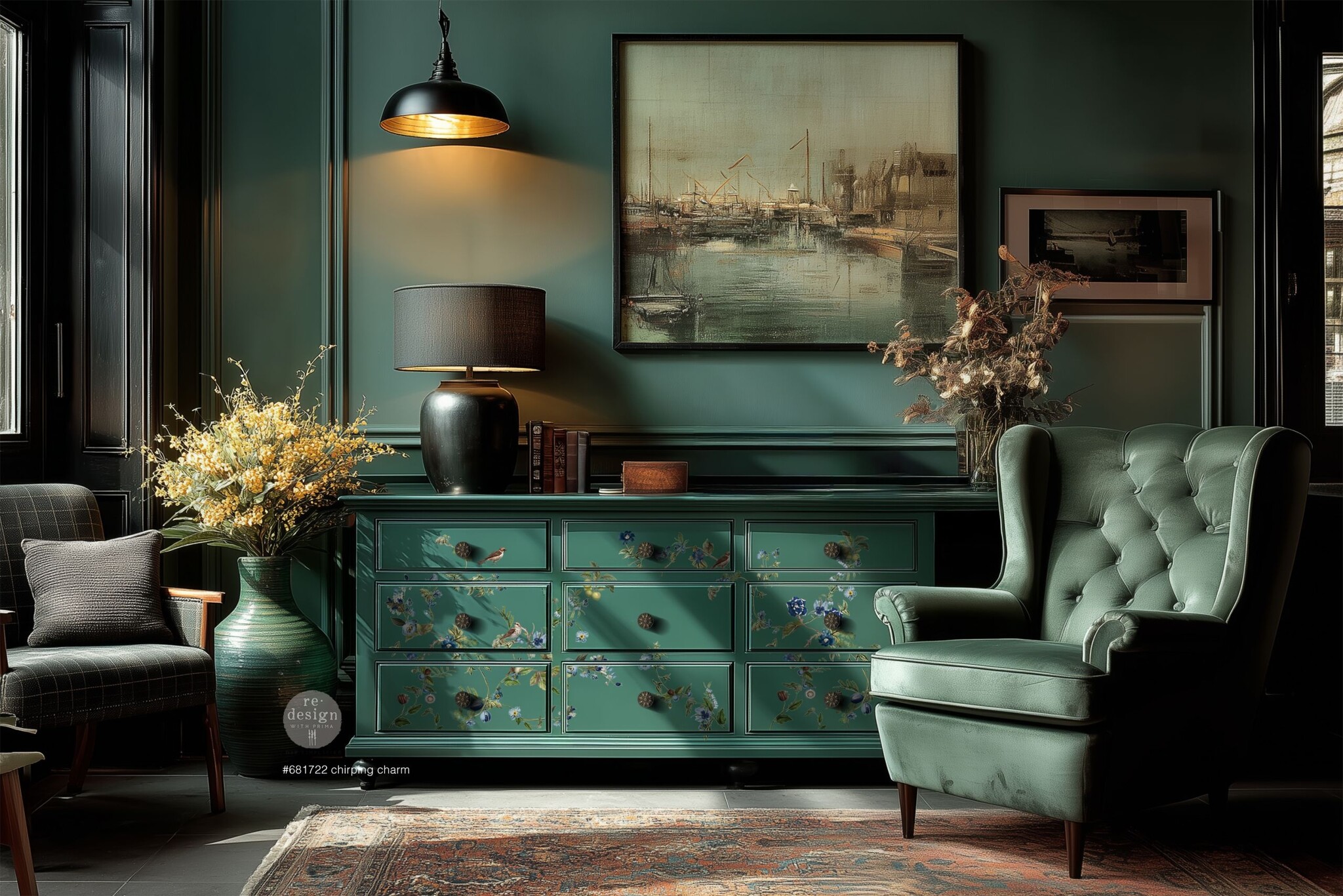 Redesign with Prima Redesign - Decor Transfer 24x35 - Chirping Charm