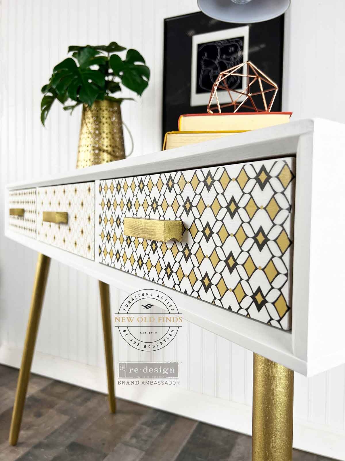 Redesign with Prima Redesign - Decor Transfer A4 - Moroccan Diamonds