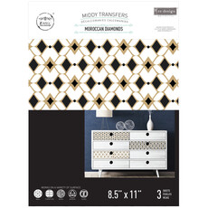 Redesign with Prima Redesign - Decor Transfer A4 - Moroccan Diamonds