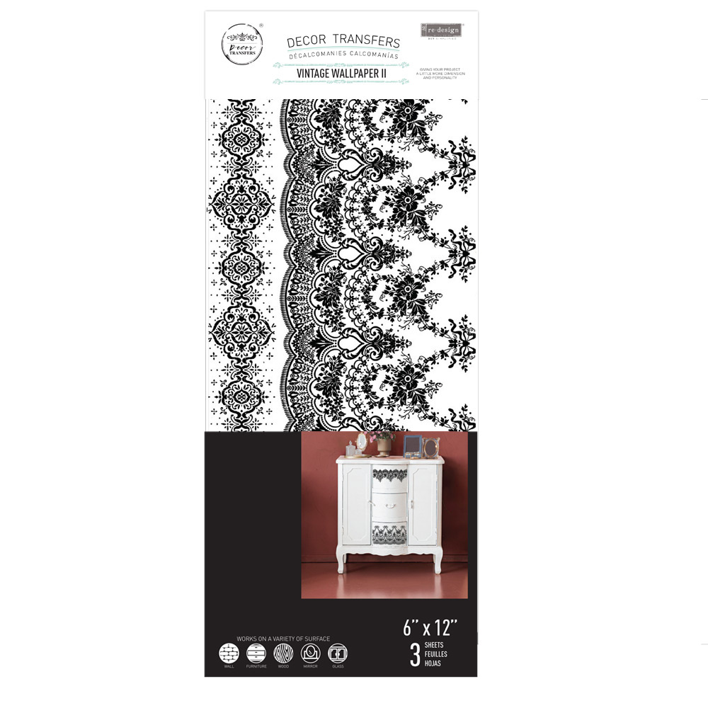 Redesign with Prima Redesign - Decor Transfer - Vintage Wallpaper II