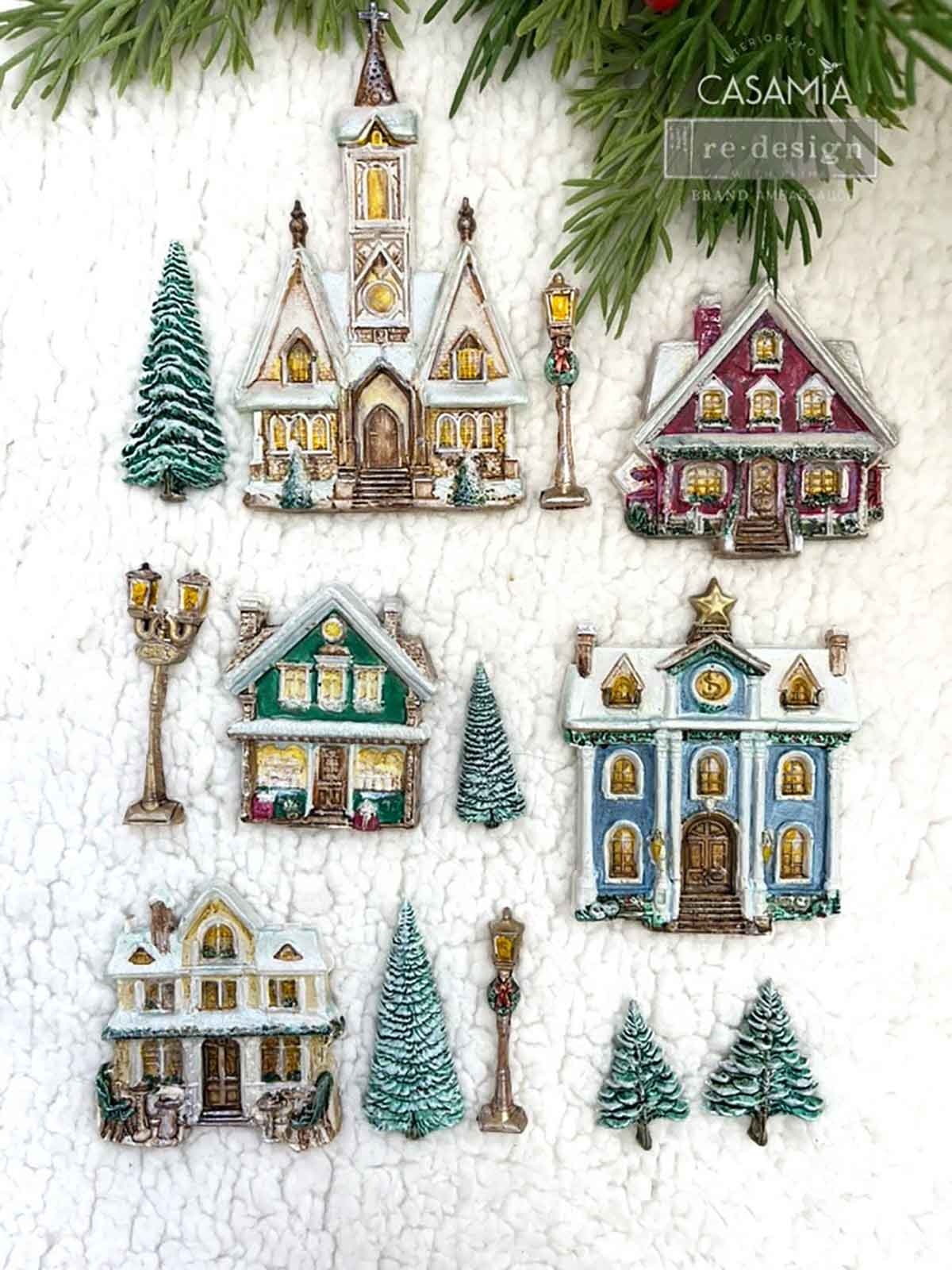 Redesign with Prima Redesign - Mould - Christmas Village