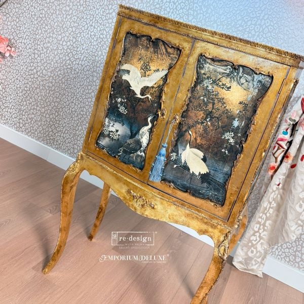 Redesign with Prima Redesign - Decoupage Fiber Paper A1 - Graceful Wings