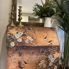 Redesign with Prima Redesign - Decoupage Fiber A1 - Feathers In The Glow