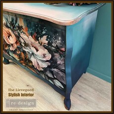 Redesign with Prima Redesign - Decoupage Fiber Paper A1 - Floral dream