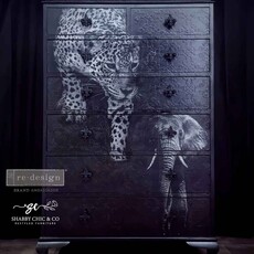 Redesign with Prima Redesign - Decoupage Fiber Paper A1 - Feline Gaze