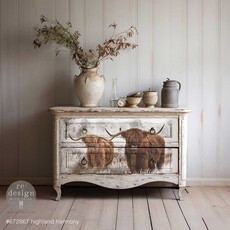 Redesign with Prima Redesign - Decoupage Fiber A1  - Highland Harmony