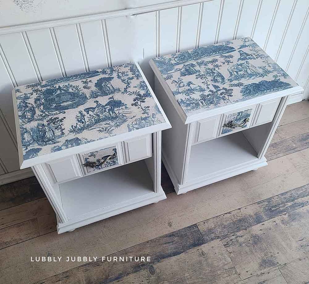Redesign with Prima Redesign - Decoupage Fiber Paper A1 - Toile de Jouy (KACHA)