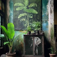 Redesign with Prima Redesign - Decoupage Fiber Paper A1 - Shadows of Wisdom