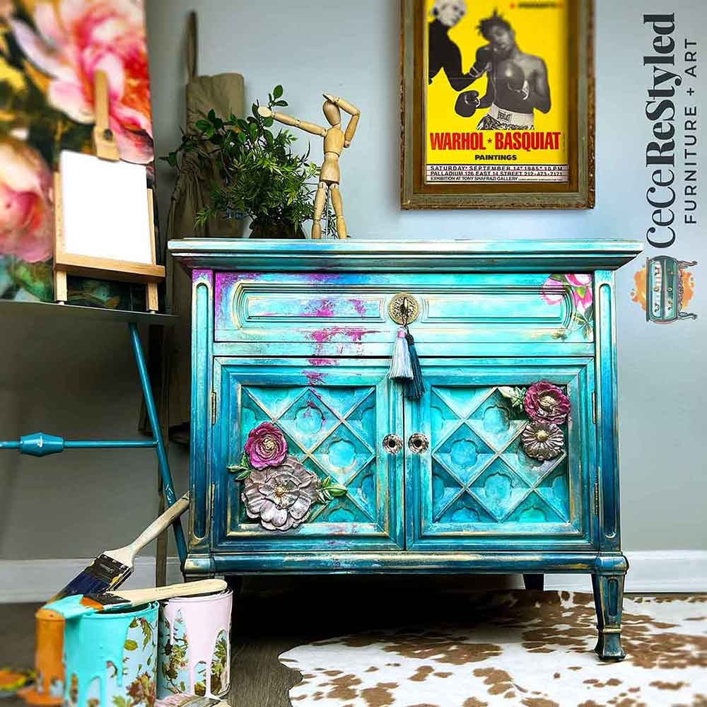 Redesign with Prima Redesign - Decoupage Fiber Paper A1 - Burst Of Color