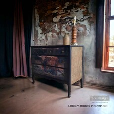 Redesign with Prima Redesign - Decoupage Fiber Paper A1 - Timberlines