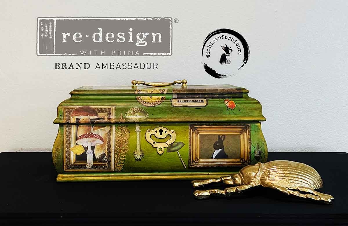 Redesign with Prima Redesign - Decoupage Fiber Paper A1 - Fancy Friends