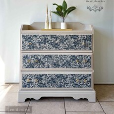 Redesign with Prima Redesign - Decoupage Fiber Paper A1 - Blue Wallpaper