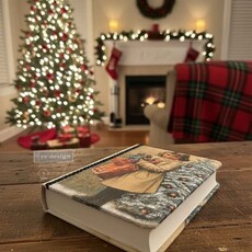 Redesign with Prima Redesign - Decoupage Fiber Paper A4 - Vintage Tidings