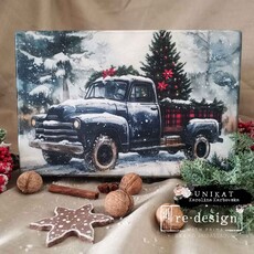 Redesign with Prima Redesign - Decoupage Fiber Paper A4 - Country Pines Delivery