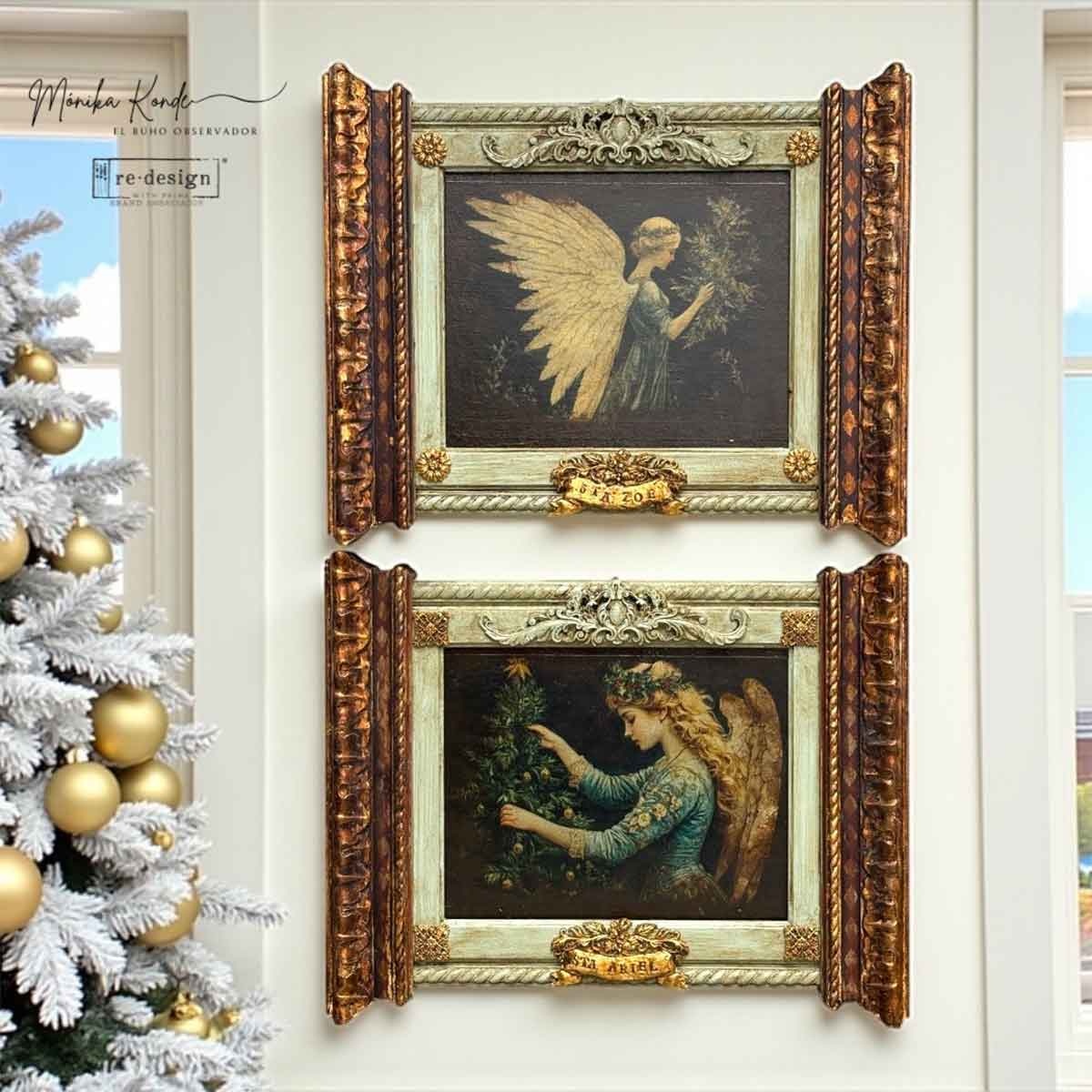 Redesign with Prima Redesign - Decoupage Fiber Paper A4 - Heavenly Noel