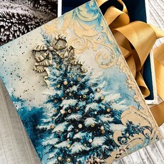 Redesign with Prima Redesign - Decoupage Fiber Paper A4 - Silent Night Sparkle