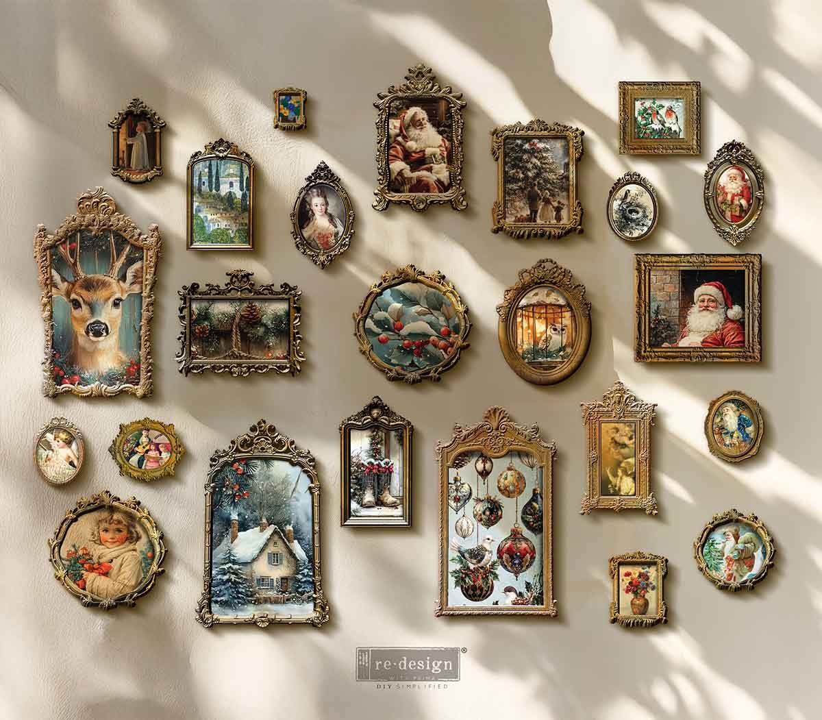 Redesign with Prima Redesign - Decoupage Fiber Paper A4 - Jewel Of The Season