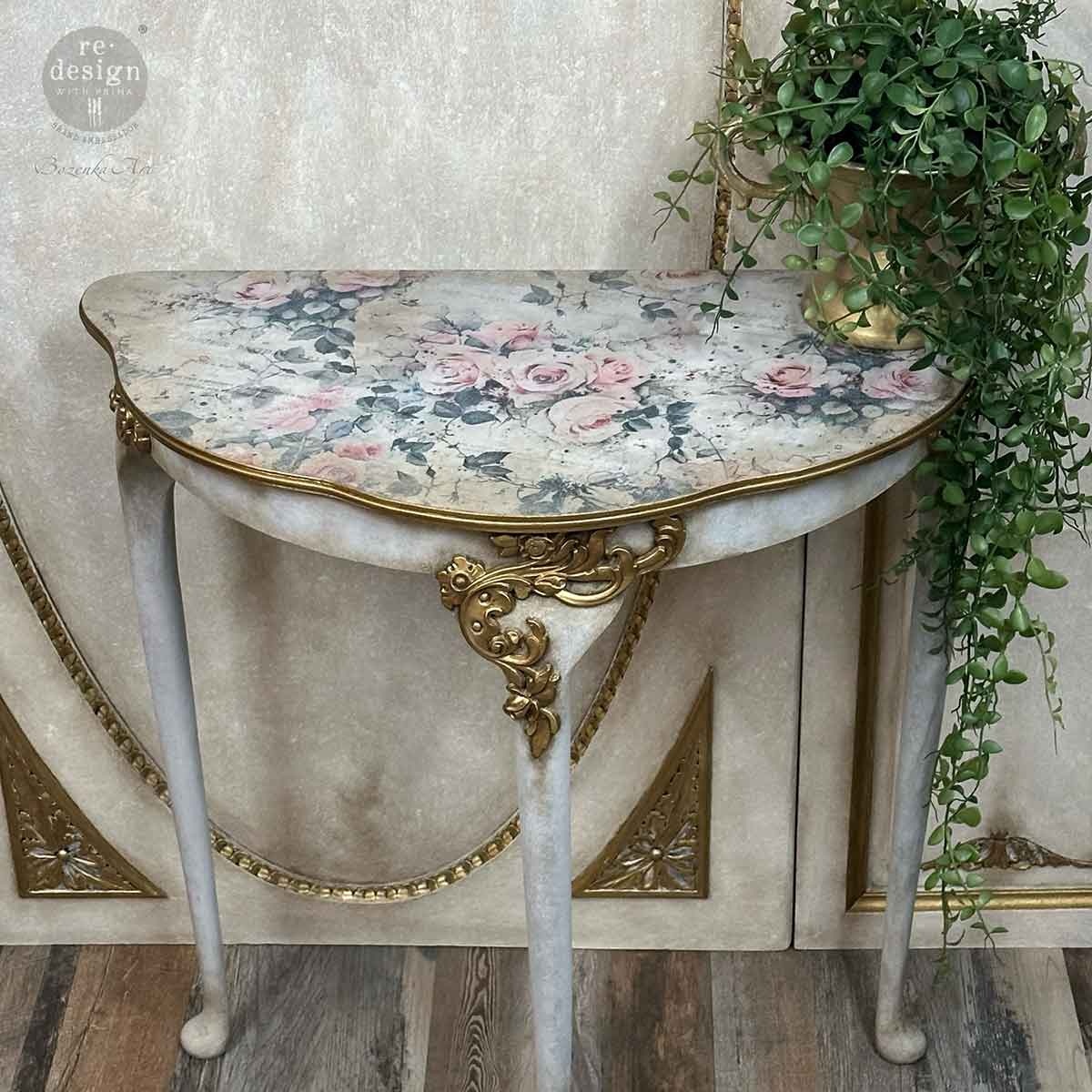 Redesign with Prima Redesign - Decoupage FIBER paper SET - Rosy Reverie