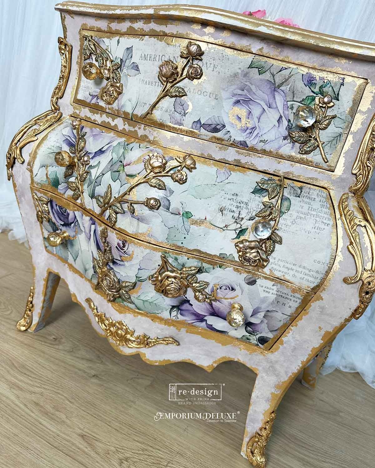 Redesign with Prima Redesign - Decoupage FIBER paper SET - Soft Veil