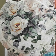 Redesign with Prima Redesign - Decoupage FIBER paper SET - My Garden Whimsy