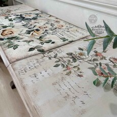 Redesign with Prima Redesign - Decoupage FIBER paper SET - My Garden Whimsy