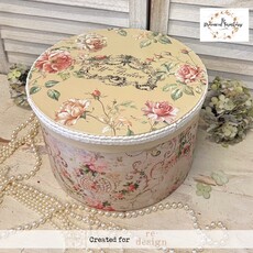 Redesign with Prima Redesign - Decoupage FIBER paper SET - Blushing Bloom
