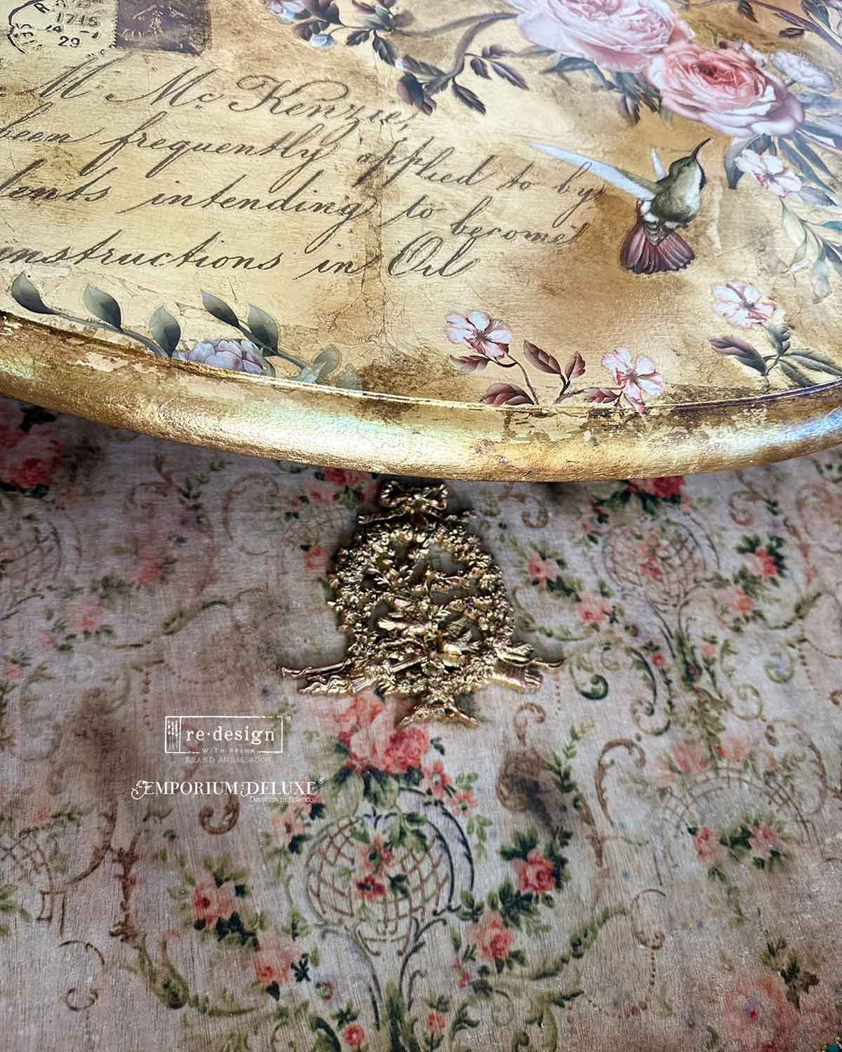 Redesign with Prima Redesign - Decoupage FIBER paper SET - Blushing Bloom