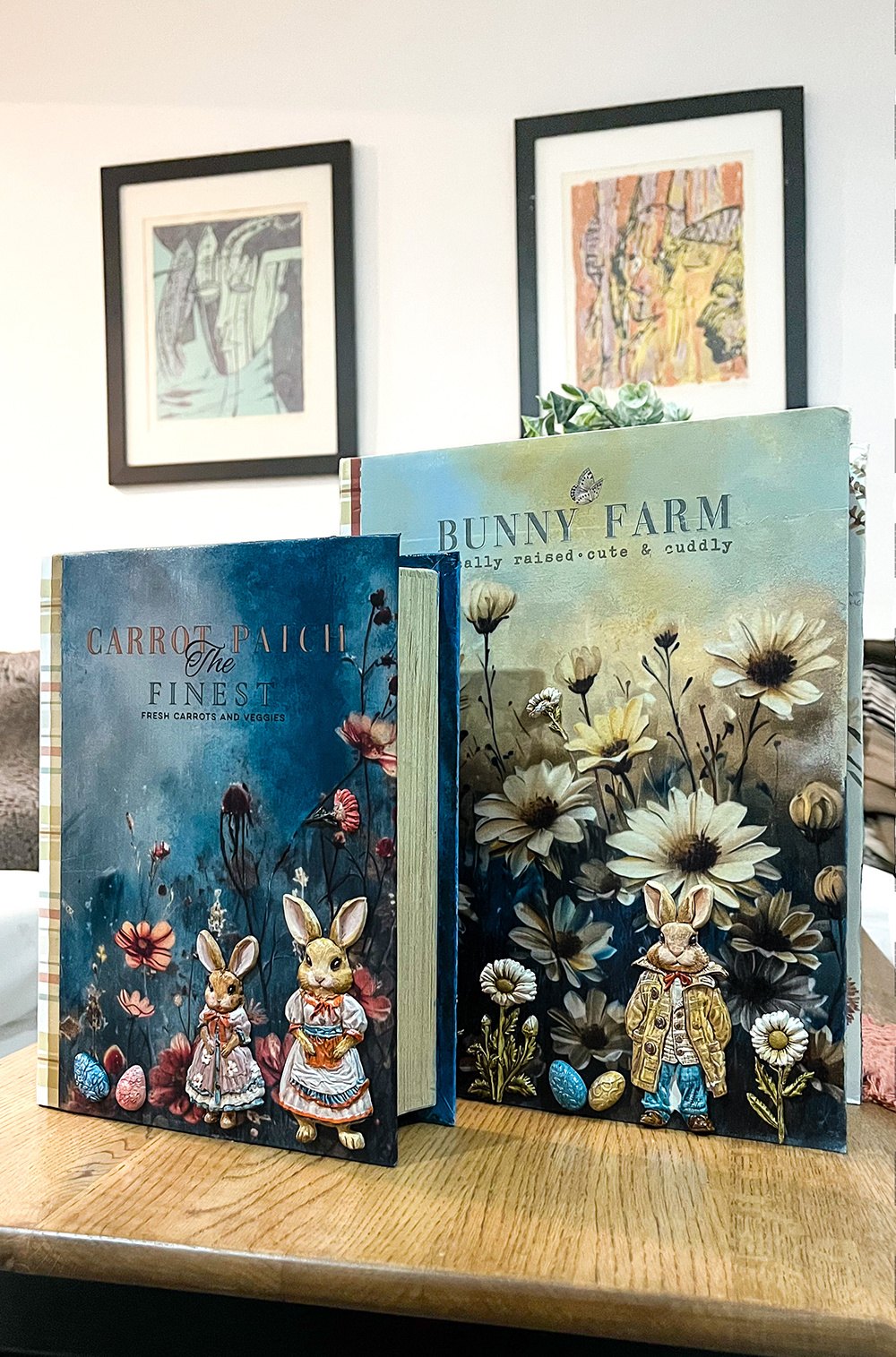 Redesign with Prima Redesign - Decoupage Fiber Paper A3 - Garden Bunny Tales