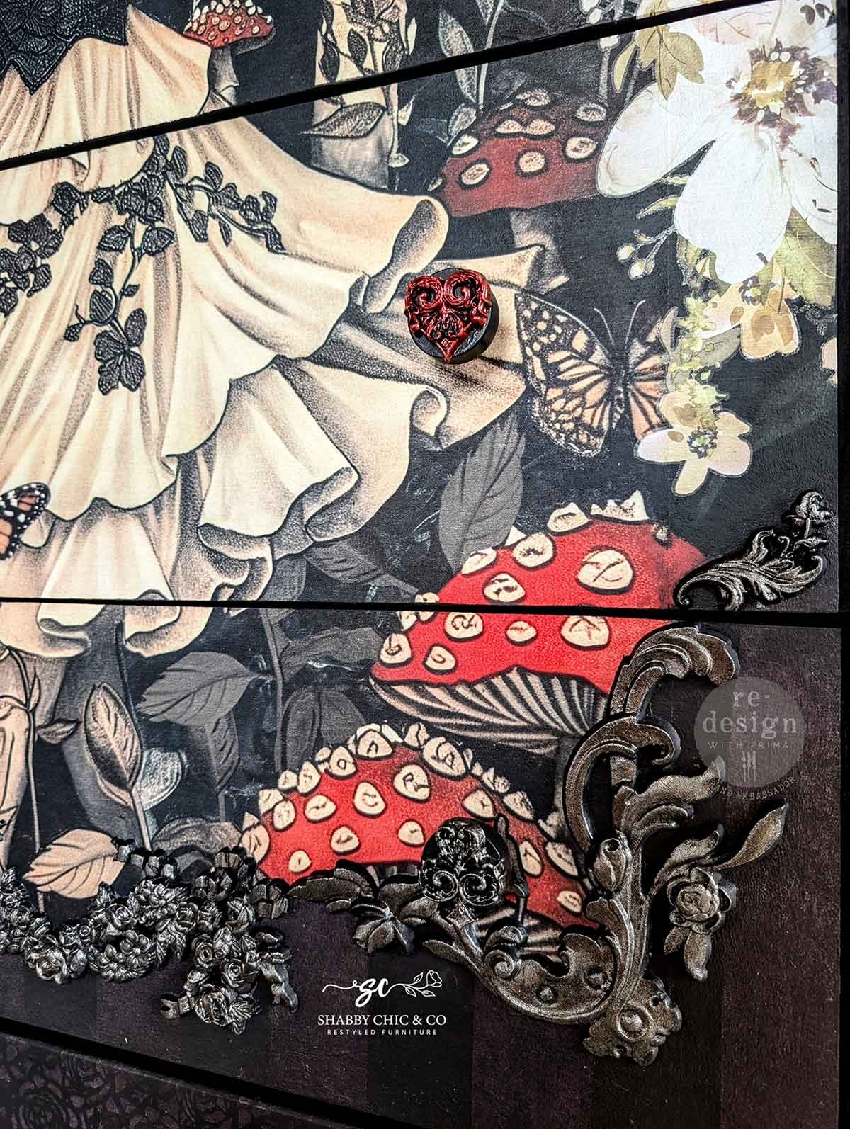 Redesign with Prima Redesign - Decoupage Fiber Paper A1 - Enigmatic Realm