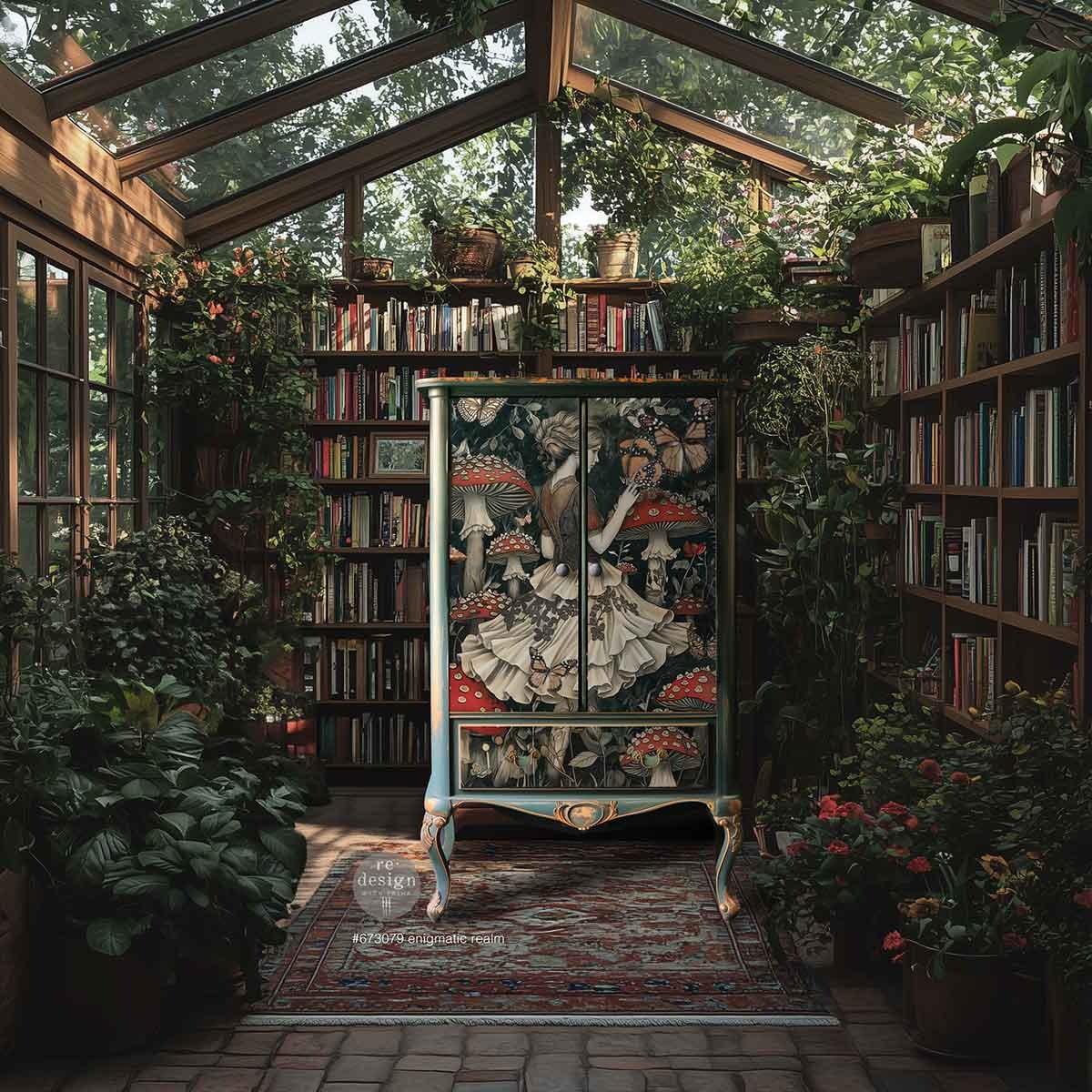 Redesign with Prima Redesign - Decoupage Fiber Paper A1 - Enigmatic Realm