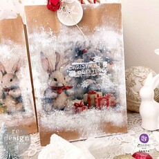 Redesign with Prima Redesign - Decoupage Fiber Paper A3 - Bunny Wonderland