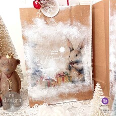 Redesign with Prima Redesign - Decoupage Fiber Paper A3 - Bunny Wonderland