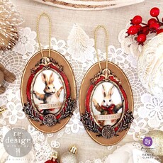 Redesign with Prima Redesign - Decoupage Fiber Paper A3 - Bunny Wonderland