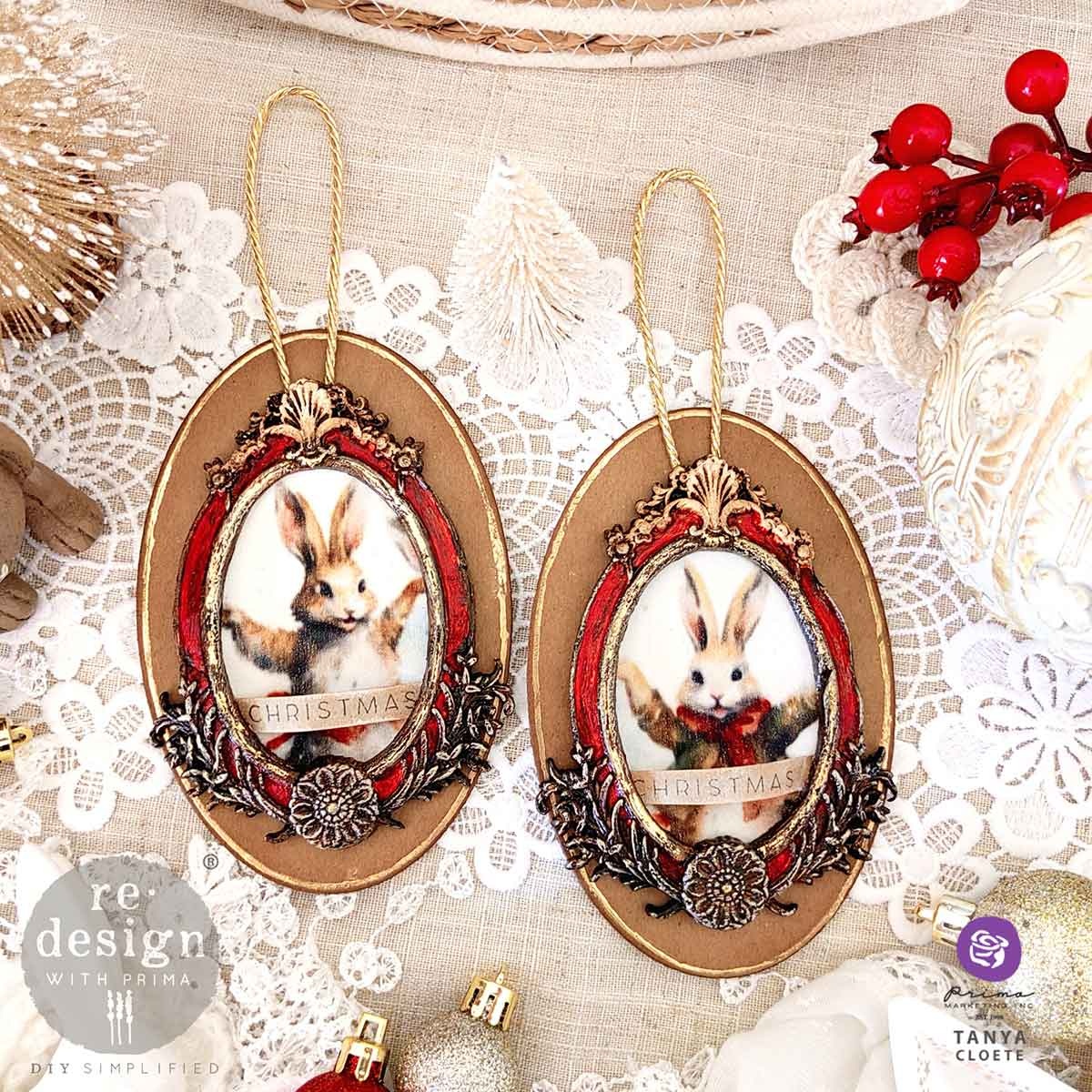 Redesign with Prima Redesign - Decoupage Fiber Paper A3 - Bunny Wonderland