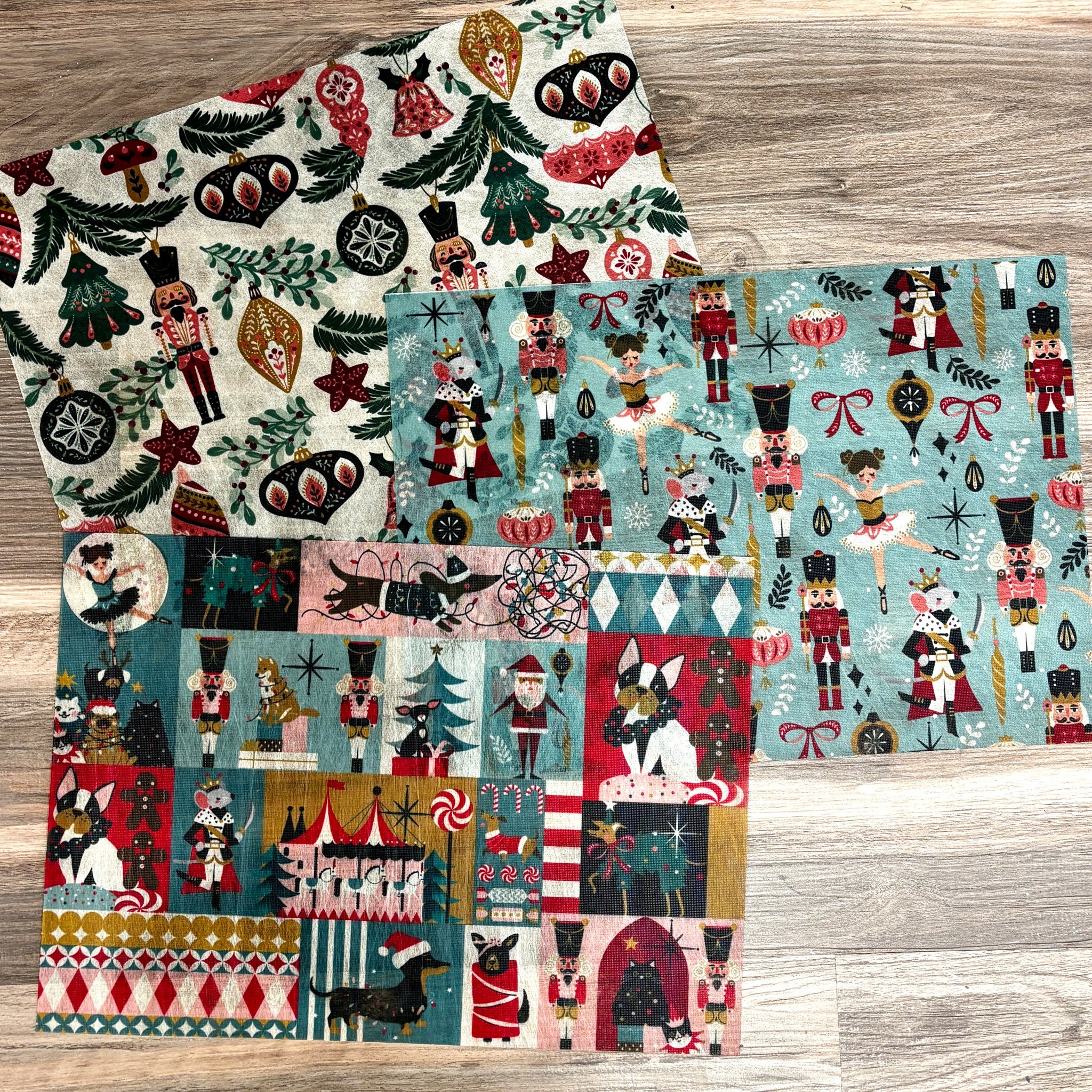 Redesign with Prima Redesign - Decoupage Fiber Paper A3 - Nutcracker Happiness